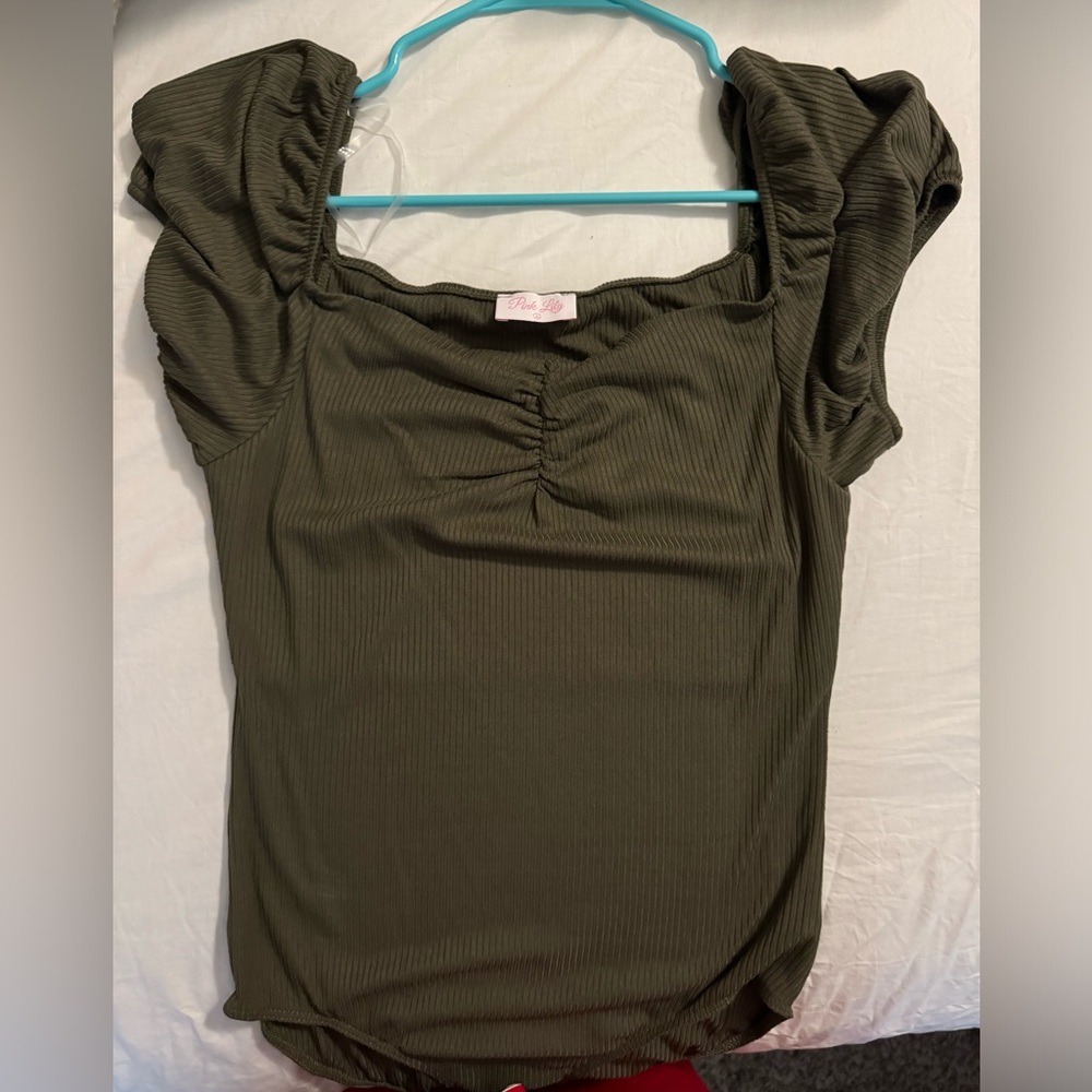 NWOT size large PinkLily bodysuit